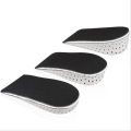Miniatyrbillede 3 af 5: Indlægssål, lavet af memory foam, til at øge hælhøjden - til mænd og kvinder (1 par), 2 cm højde