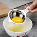 Miniatyrbillede 5 af 5: Æggesil af rustfrit stål, skefilter, køkkenbageredskaber