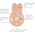 Miniatyrbild 5 av 5: 9,5CM-Självhäftande BH Strapless Rygglös Push Up BH Osynlig BH Självhäftande Återanvändbar BH för Kväll Bröllopsklänningar