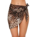 Miniatyrbillede 1 af 5: Kvinder badedragt wrap kjole nederdel badetøj chiffon sjal strand sarong bikini