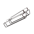 Miniatyrbilde 2 av 4: 1 stk. Dobbel-rads vinglassholder i jern, slagfri, glassavløpsstativ, multifunksjonell hylle