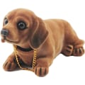 Miniatyrbilde 1 av 4: Bobblehead-pynt, harpikspryd i resin, hundepynt til dashbordet