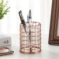 Miniatyrbilde 3 av 5: Kosmetikk Sminkebørster Oppbevaringsboks Multifunksjonell Pennal Rose Gold 05