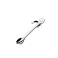 Miniatyrbillede 1 af 5: 11,5 cm rustfrit katteske sæt bestik køkken tilbehør silver