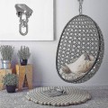 Miniatyrbilde 5 av 5: Rustfritt stål takkrok for hengekøye, veranda sete, swing, yoga