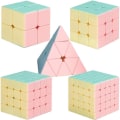 Miniatyrbilde 2 av 3: Magisk kube Speed Cube klistremerkeløs magisk kube puslespill leker 5x5x5