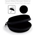 Miniatyrbillede 3 af 5: 3 stk. Universal In-Ear Earphone Case - Hard Case til Hovedtelefoner, iPod Shuffle, USB-drev, Kabel - Sort Multifunktionel Bærepose