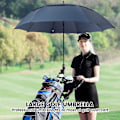 Miniatyrbilde 2 av 5: Stor golfparaply for menn og kvinner, anti-storm golfparaplyer, automatisk vindbestandig dobbelt baldakinparaply