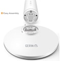 Miniatyrbilde 2 av 5: LED-bordlampe med justerbar lysstyrke og variabel lysstyrke, egnet for soverom, studie, lesing, kontor, hvit