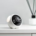 Miniatyrbild 4 av 4: Väckarklocka för barn 2 väckarklockor, automatisk tids-/temperaturvisning, USB-laddningsbar, väckarklocka med natt