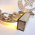 Miniatyrbilde 2 av 4: Ramadan Diy Treetre Lys COLOR6