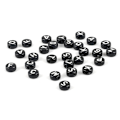 Miniatyrbillede 2 af 5: Diy bogstav runde 4*7mm farve akryl bogstav perler til børn 17