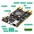Miniatyrbillede 4 af 5: NGFF(M.2) 4G/5G Modul til USB 3.0 Adapter med RJ45 Port, Realtek RTL8125BG Controller Konverter Riser Board