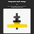 Miniatyrbild 2 av 5: Härdat stål extruder växelenhet för P1S P1P X1 Carbon X1C 3D-skrivare extruder växel slitstark