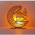 Miniatyrbilde 1 av 4: Ramadan Diy Treetre Måne Led Lys COLOR3