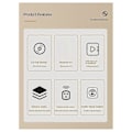 Pikkukuva 5 / 5: Kannettava langaton Bluetooth-kaiutin, monitoiminen Reprodutor CD Retro, äänisoitin, ruusunpunainen