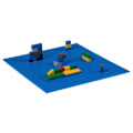 Pikkukuva 3 / 5: 5 kpl Classic Baseplates 10&quot; X 10&quot; Pinottava tiilipohjalevy Yhteensopiva kaikkien suurimpien merkkien Baseplate Blue