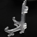 Miniatyrbillede 2 af 3: 50 stk. Mini Staffeli Stander 3 Tommer Plast Plade Stander Display Billede Staffeli Stander=