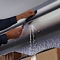 Pikkukuva 3 / 5: Erittäin kestävä, vettähylkivä ja vedenpitävä teippi, läpinäkyvä Flex Tape Black 10cm