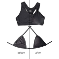 Miniatyrbilde 2 av 5: 1 par bikinibh-innlegg push-up pads sports-bh pads one size Black