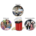 Miniatyrbilde 4 av 5: Mini husholdning elektrisk popcornmaskin automatisk maispopper naturlig popcorn hjemmebruk husholdning