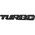 Pikkukuva 5 / 5: (Punainen) Turbo 3D Metalli Autotarra Tekstit Auton Korin Takaosa Merkki Autoon