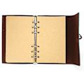 Pikkukuva 2 / 3: Nahkainen kirjoituslehtiö, Maleden Classic Spiral Bound Notebook Täytettävä päiväkirja