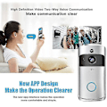 Miniatyrbild 5 av 5: Wifi smart video dörrklocka intercom smart kamera dörrklocka Pir detektionskamera nattvision hem