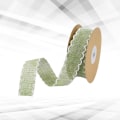 Miniatyrbillede 5 af 5: 1 rulle 10m linned webbing burlap webbing stof webbing DI