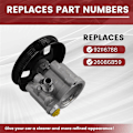 Pikkukuva 5 / 5: Ohjaustehostimen pumppu 92116788 26086859 VX VU Statesman GEN-3 V8 5.7L