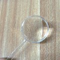 Miniatyrbillede 4 af 4: 2 stk. 60 mm 3x akryl håndholdt lup bærbar forstørrelsesglas læseglas linse børn inspektion forstørrelsesglas til læsning