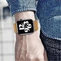 Miniatyrbillede 4 af 5: Magnetisk læderrem til IOS Watch Series, 42/44/45mm (sort)