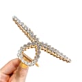 Miniatyrbild 1 av 4: Hårklämmor i guldmetall för kvinnor Style 7