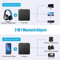 Miniatyrbillede 3 af 5: Bluetooth 5.0 Sender Modtager 2 I 1 Bluetooth Lydadapter Til Hjem Stereo System