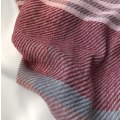Miniatyrbillede 4 af 5: Cashmere tørklæde, japansk og koreansk blødt studentertørklæde, lyserødt tykt varmt kvastesjal