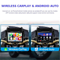 Miniatyrbillede 3 af 5: Motorcykel 5 Tommer Bluetooth Bærbar Skærm GPS Navigation IP67 Vandtæt Trådløs Carplay Android Auto MP5 Afspiller