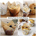 Miniatyrbillede 5 af 5: 200 stk. Cupcake Liner Tulip Cupcake Muffin Liners - 2 tommer Standard Papir