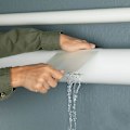 Pikkukuva 2 / 2: Erittäin kestävä, vettä hylkivä ja vedenpitävä teippi, läpinäkyvä Flex Tape Transparent 5CM