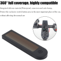 Miniatyrbillede 5 af 5: (sort) Udskiftning til Xiaomi M365 Pro Vandtæt Beskyttende Cover Display Silikone Cover Kontrolpanel Støvsikker Vandtæt Tilbehør