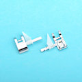 Miniatyrbillede 4 af 5: Trykfod med justerbar guide til Alfa, Singer, Brother, Lidl, Silvercrest symaskine (Universal, Snap-on)