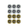 Miniatyrbilde 5 av 5: For elektronisk enhet Emp Emf beskyttelse anti-stråling klistremerke Gold 5pcs