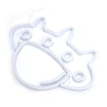 Miniatyrbilde 4 av 8: Neonlys PVC Høy lysstyrke Uniform Luminescens USB-drevet LED Romskip Utseende Neonskilt for Bar Hjem