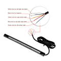 Miniatyrbillede 2 af 5: Motorcykel LED Blinklys Baklys Bånd 48SMD IP68 Vandafvisende Universal til Biler Off Road ATV'er