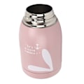 Miniatyrbilde 8 av 8: Isolasjonskopp for barn 12oz Dobbelvegget Bærbar Kaninmønster Isolerte Vannflaske for Reise Rosa