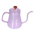 Miniatyrbillede 4 af 8: Lang Tud Kettle Stor Kapacitet Varmebestandig Let at Rengøre Lang Mund Kaffe KandePink
