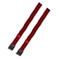 Miniatyrbilde 5 av 8: 2 stk Fitness Okklusjonstreningsbånd Blodstrømsbegrensning Treningsinnpakning for Muskelbygging Trening Rød for Arm 64cm