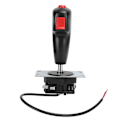 Pikkukuva 1 / 7: Pelikonsolin lentokoneohjaimen joystick-käyttövipu arcade-peliohjauspaneelin keinuvipuun