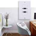 Miniatyrbillede 7 af 8: US 2-PORT VGA Stik Vægmonteringspanel Adapter Vægstik