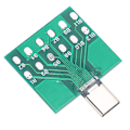 Pikkukuva 4 / 8: 2 kpl Dock Test Board USB 5 Pin Akun Virran Latausportti Helppo Testauskorjaus Android Type C -puhelimelle (1)