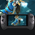 Miniatyrbillede 5 af 8: Sort Game Controller Gamepad til NS Switch Spillekonsol Joystick Plug and Play